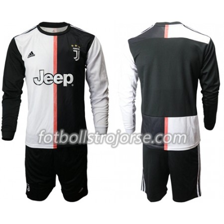 Juventus Matchtröjor Barn Hemma Fotbollströja 2019-2020 Långärmad Juventus Matchtröjor Barn Hemma Fotbollströja 2019-2020 Långärmad